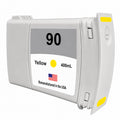 U.S. Remanufactured Ink Cartridge for HP 90 400mL (C5065A) Yellow