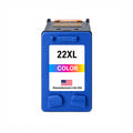 U.S. Remanufactured for HP 22 (C9352AN) Tri-Color Ink Cartridge