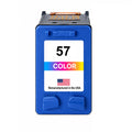 U.S. Remanufactured for HP 57 (C6657AN) Tri-Color Ink Cartridge
