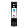 U.S. Remanufactured for HP 910XL (3YL62AN) Cyan Ink Cartridge
