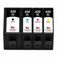 U.S. Remanufactured for HP 920XL 4-Pack 1 Black / 3 Color Ink Cartridges