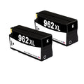 U.S. Remanufactured for HP 962XL (3JA03AN) Black Twin Pack Ink Cartridges