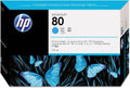New, Pre-Owned - HP 80 175ml Cyan DesignJet Ink Cartridge, C4872A
