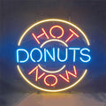 Hot Donuts Now Neon Signs Light