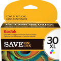 New, Pre-Owned - Kodak 30XL High-Yield Tri-Color Ink Cartridge
