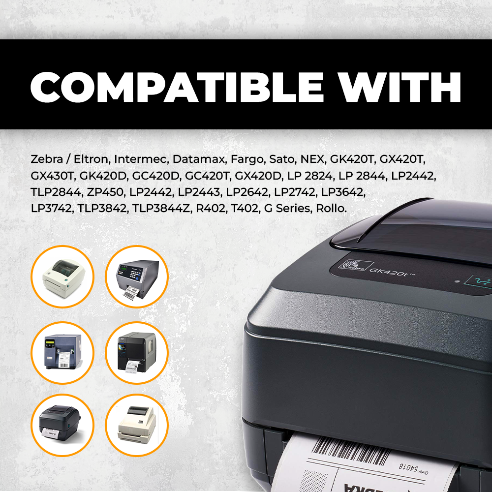 4" x 6" Direct Thermal Labels - 250 Stickers | LB-DTT (Made in USA)