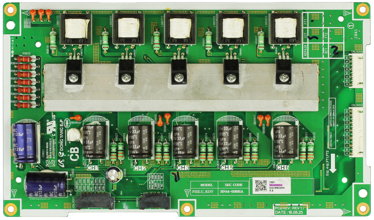 Samsung BN44-00895A VSS LED Driver Board