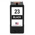 U.S. Remanufactured for Lexmark #23 18C1523 Black Ink Cartridge