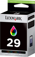 New, Pre-Owned - Lexmark #29 factory (OEM) Color 18C1429 Ink Cartridge