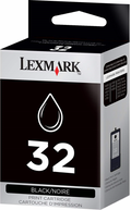 New, Pre-Owned - Lexmark 32 (18C0032) OEM Ink Cartridge Black