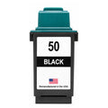 U.S. Remanufactured for Lexmark #50 17G0050 Black Ink Cartridge