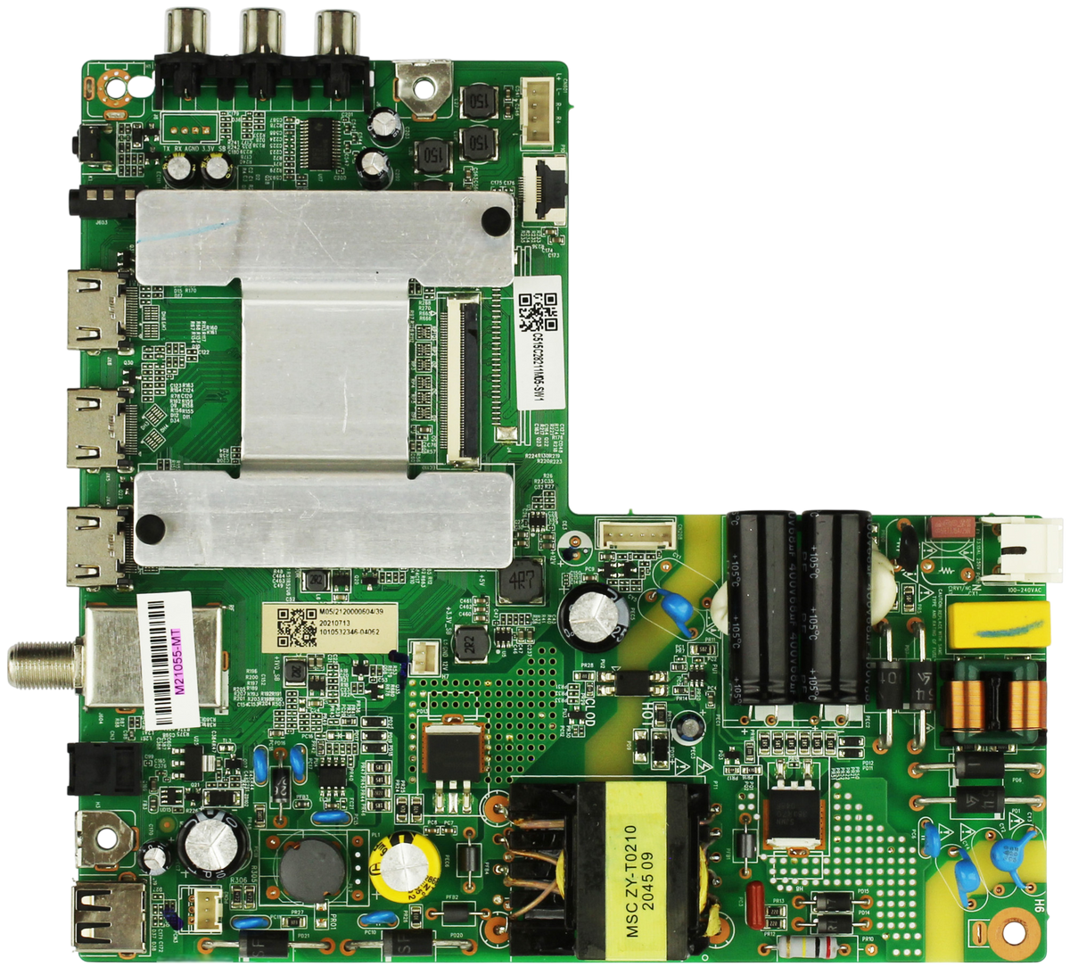 Onn 515C28211M05 M21055-MT Main Board/Power Supply for 100069992