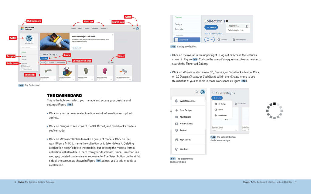 Make: The Complete Guide to Tinkercad - Print