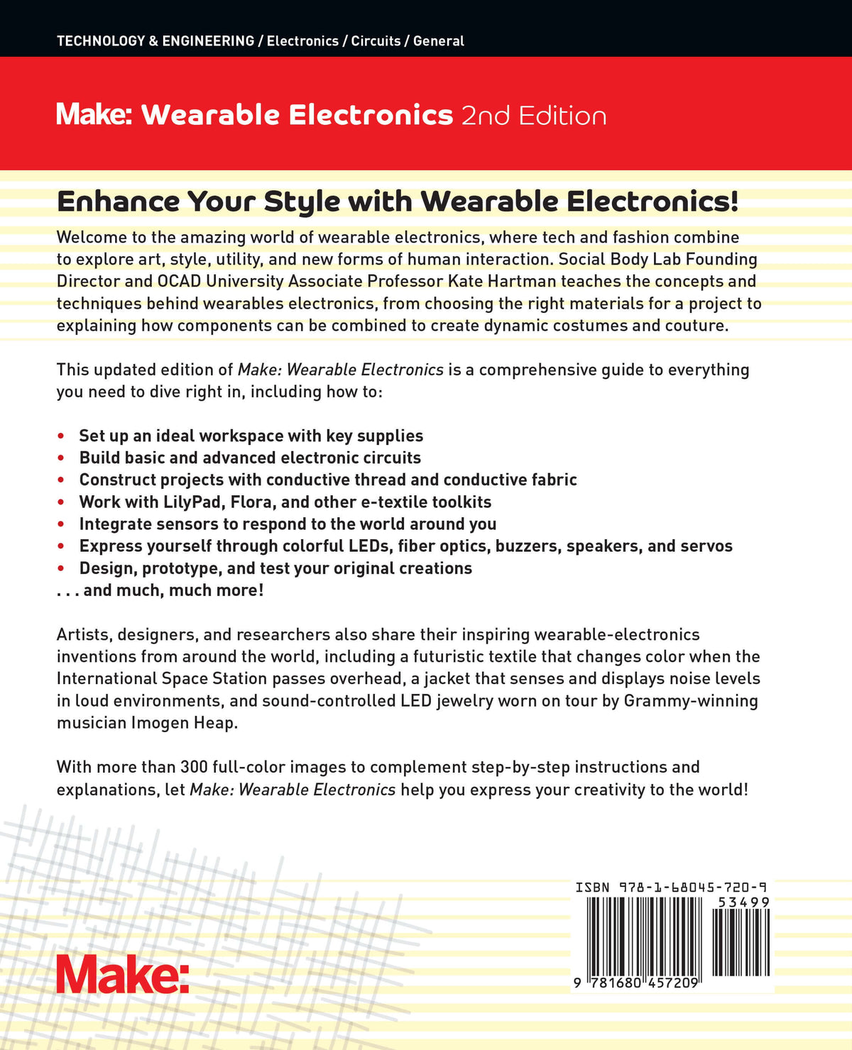 Make: Wearable Electronics, 2nd Edition- PDF