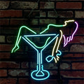 Martini Girl Neon Signs