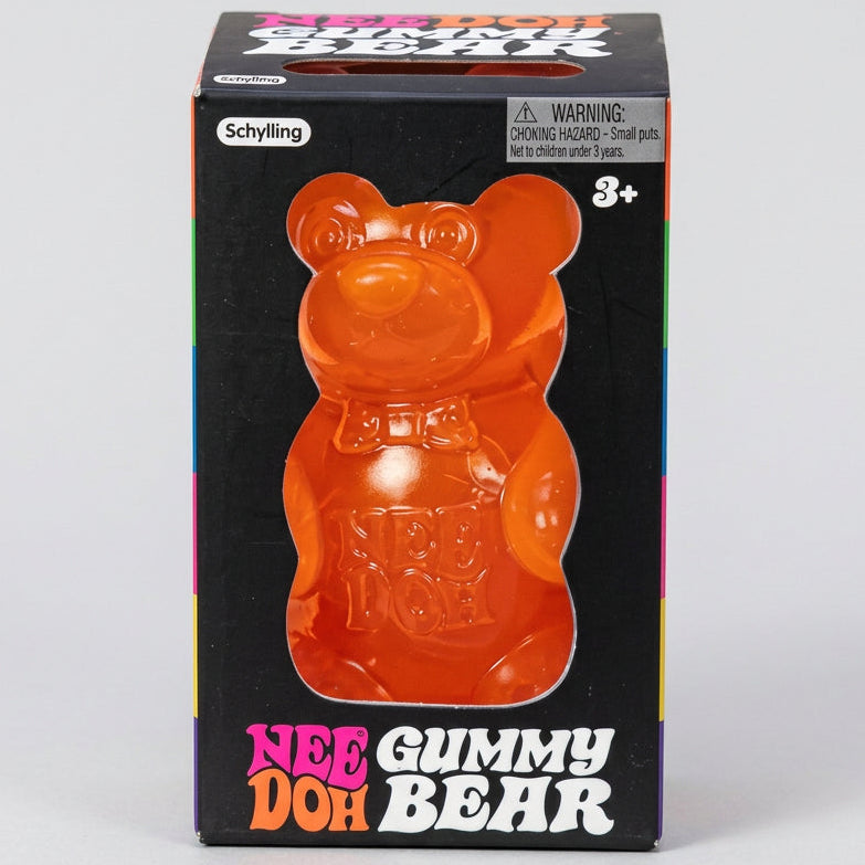 Schylling Nee-Doh Gummy Bear: Orange Gummy Bear