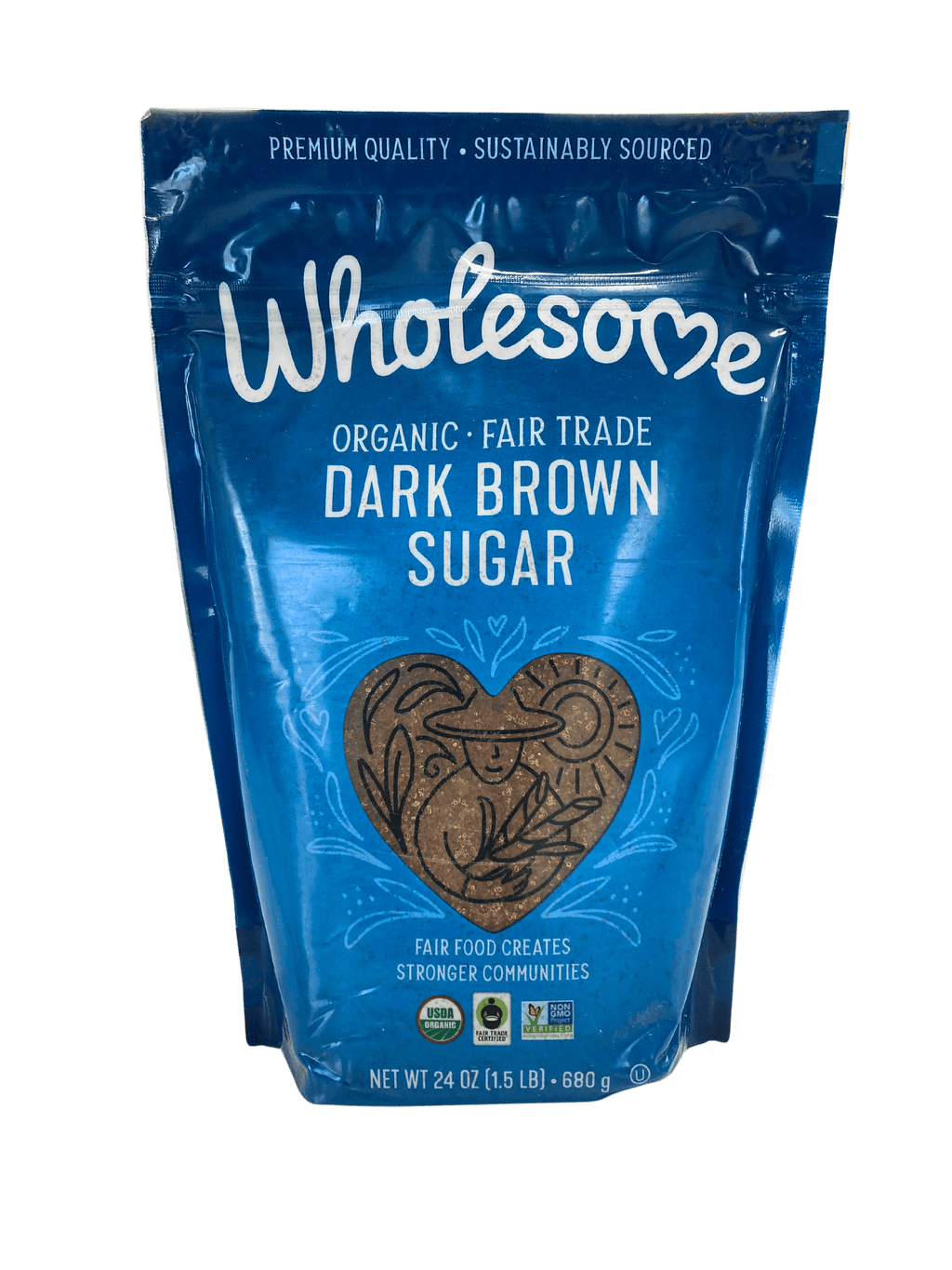 Brown Sugar, Dark, Organic