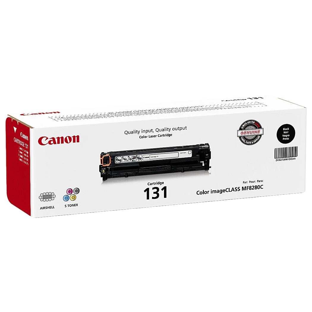 New, Pre-Owned - Canon 131 Standard-Yield Black Toner Cartridge, 6272B001