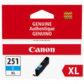 New, Pre-Owned - Canon CLI-251XL Cyan Ink Cartridge