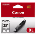 New, Pre-Owned - Canon CLI-251XL Gray Ink Cartridge