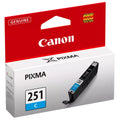 New, Pre-Owned - Canon CLI-251 Cyan Ink Cartridge
