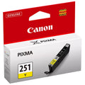 New, Pre-Owned - Canon CLI-251 Yellow Ink Cartridge