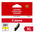 New, Pre-Owned - Canon CLI-281XL High Yield Yellow Ink Cartridge