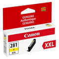 New, Pre-Owned - Canon CLI-281XXL Extra High Yield Yellow Ink Cartridge
