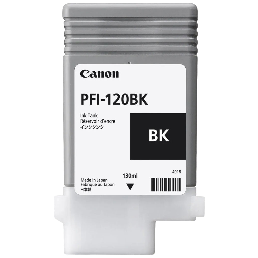 New, Pre-Owned - Canon PFI-120 Black High-Yield Ink Cartridge, 2885C001AA
