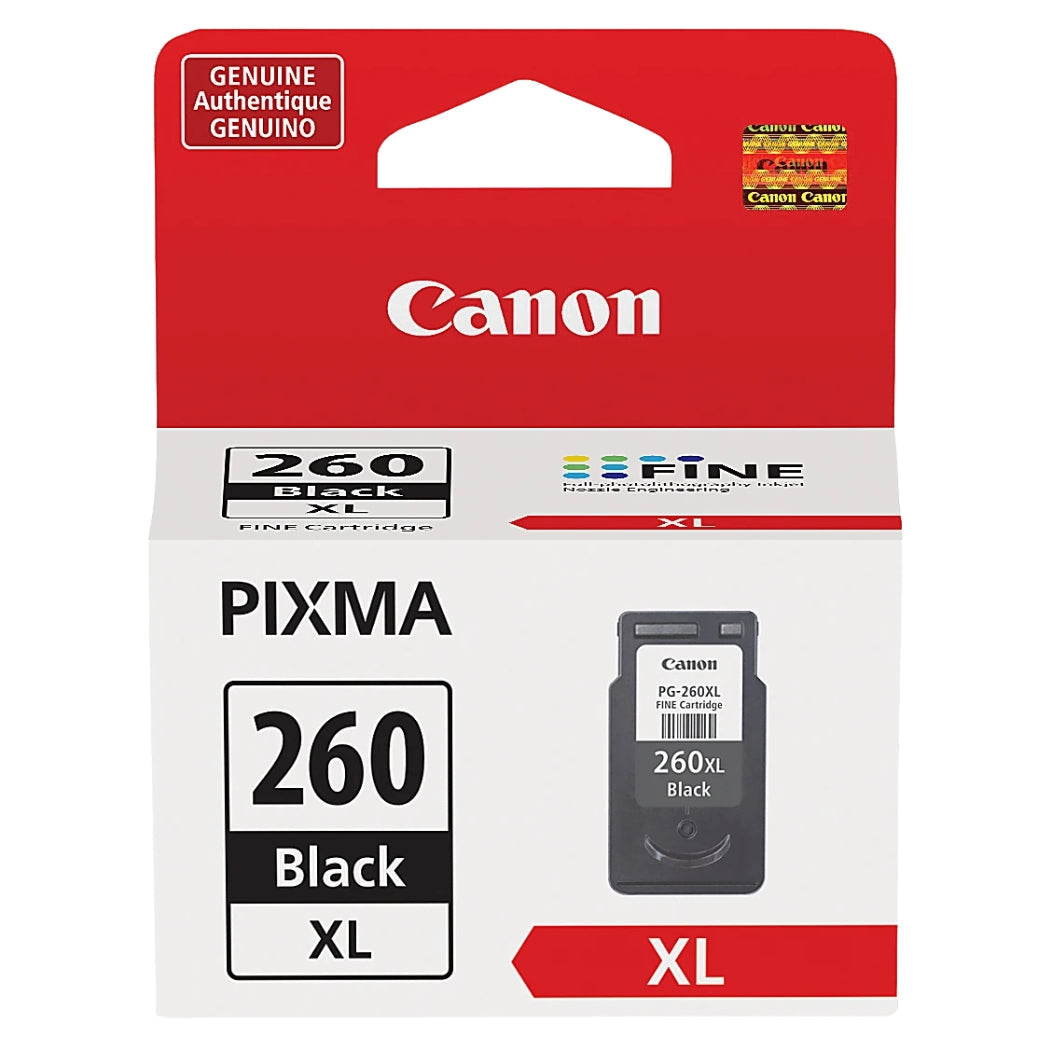 New, Pre-Owned - Canon PG-260XL High-Yield Black Ink Cartridge, 3706C001