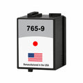U.S. Remanufactured for Pitney Bowes 765-9 Fluorescent Red Ink Cartridges