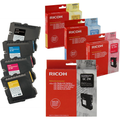 New, Pre-Owned - Ricoh GC21 Black, Cyan, Magenta, Yellow Ink Cartridge