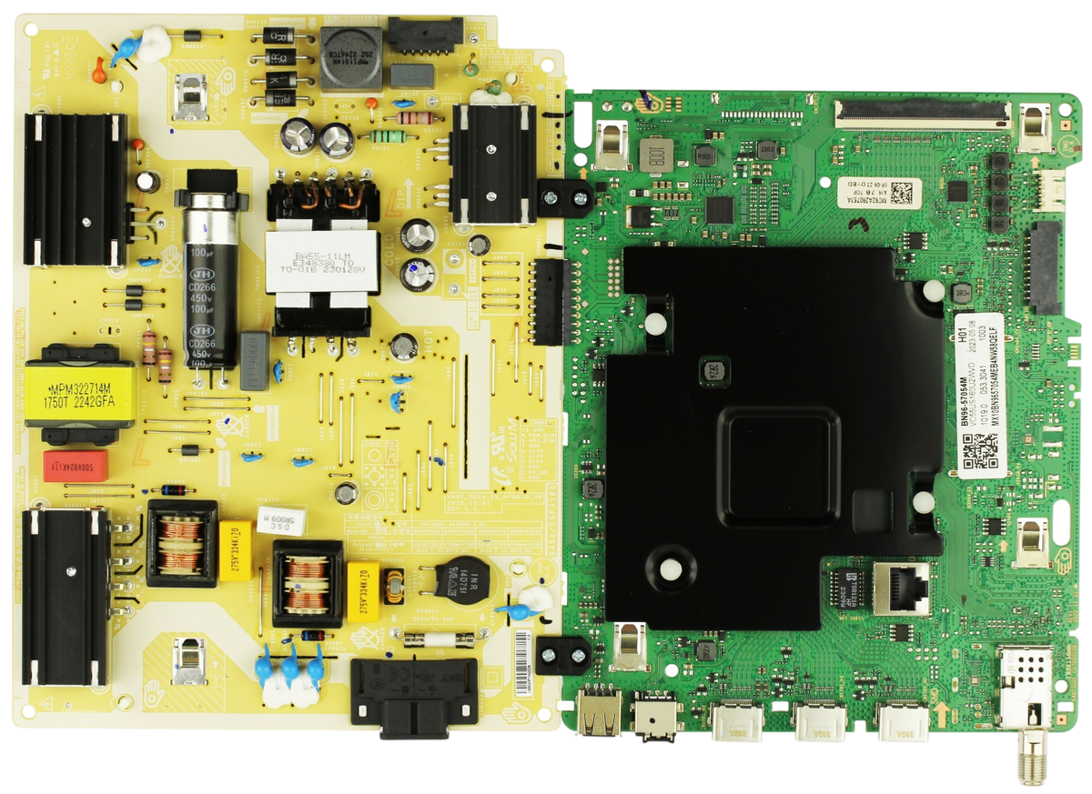 Samsung BN96-57054M Main Board Power Supply for UN55CU7000BXZA (WH03)