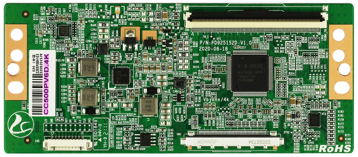 Sceptre CC500PV6D.4K T-Con Board