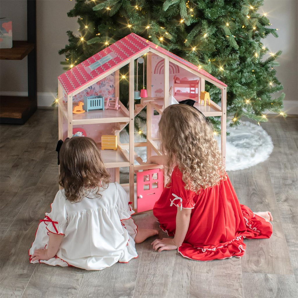 Tiny Land® Sweetwood Dollhouse without Dolls