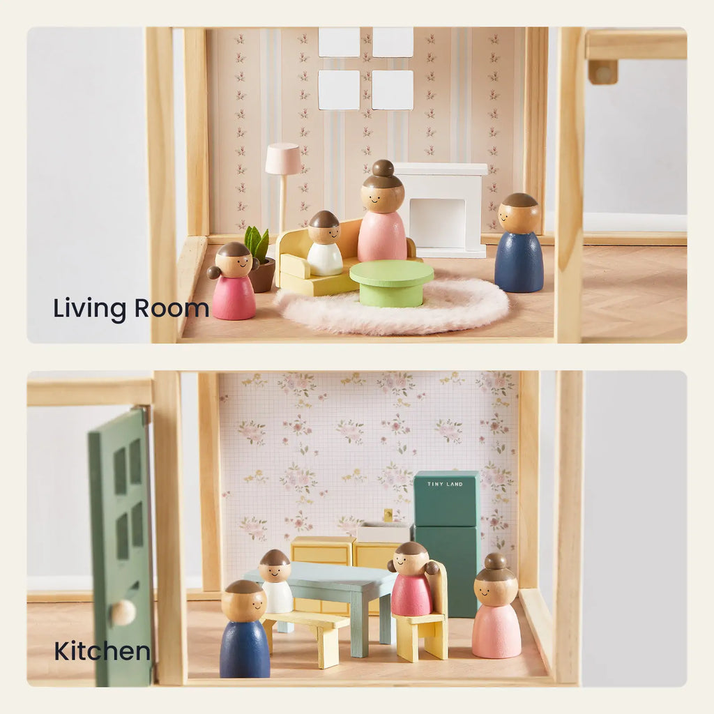 Tiny Land® Sweetwood Dollhouse without Dolls