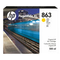 New, Pre-Owned - HP 863 500-ml Yellow Pagewide XL Ink Cartridge, F9K39A