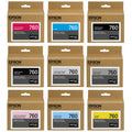 New, Pre-Owned - Epson T760 Ultrachrome HD Ink Cartridge Complete Set