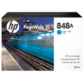 New, Pre-Owned - HP 848A 400-ml (F9J83A) Cyan PageWide XL Ink Cartridge