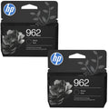 New, Pre-Owned - HP 962 (3JB33AN) Black Ink Cartridge- Twin Pack
