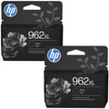 New, Pre-Owned - HP 962XL (3JB35BN) Black New, Pre-Owned - Ink Cartridge - 2 Pack