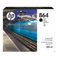 New, Pre-Owned - HP 864 500ml Black PageWide XL Ink Cartridge, 3ED86A