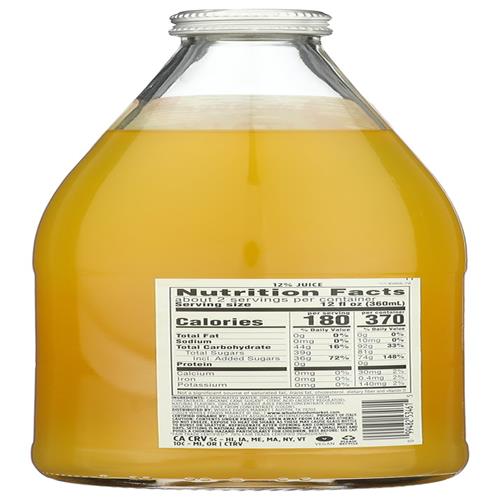Whole Foods Market Organic Mango Flavored Italian Soda, 25.4 Fz