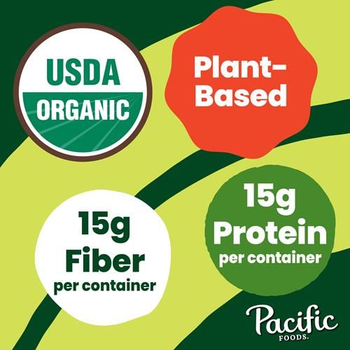 Pacific Foods Organic Fire Roasted Vegetable Chili, Plant Based, 16.5 Oz Can(Pack Of 1)