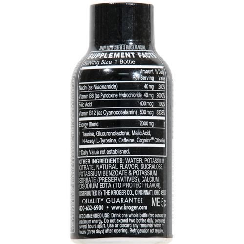 Kroger Berry Energy Drink Shot Bottle 2 fl oz