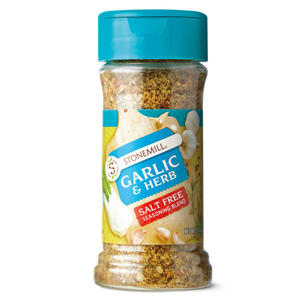 Stonemill Garlic and Herb Salt Free Seasoning Blend, 2.5 oz