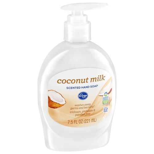 Kroger Coconut Milk Scent Antibacterial Liquid Hand Soap 7.5 fl oz