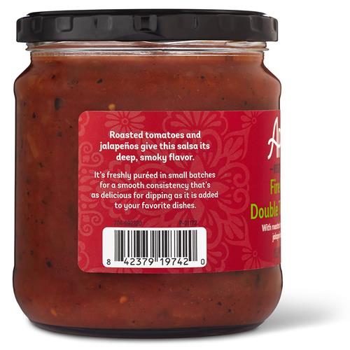 Aplenty Fire Roasted Double Tomato Salsa, Mild, Smoky, 15.5 Oz