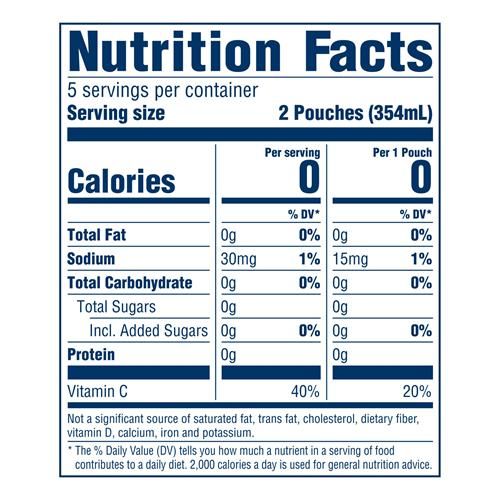 Kool-Aid Jammers Tropical Punch Zero Sugar Artificially Flavored Soft Drink, 10 Ct Box, 6 Fl Oz Pouches