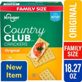 Kroger Country Club Original Crackers Family Size 18.27 oz
